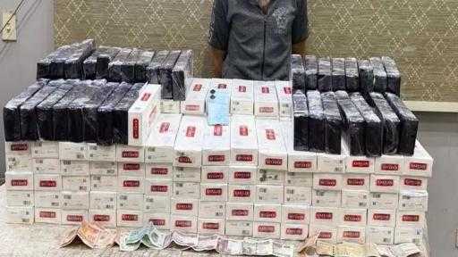 ”الداخلية” تضبط 2000 عبوة سجائر مهربة جمركيًا ومجهولة المصدر