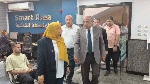 وزير الكهرباء يتفقد إدارة شبكات كهرباء مدينة الشروق لمتابعة تأمين التغذية