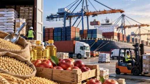 مصر تستورد 235 ألف طن من الأغذية عبر 84 دولة خلال أسبوع مصر تستورد 235 ألف طن من الأغذية عبر 84 دولة خلال أسبوع