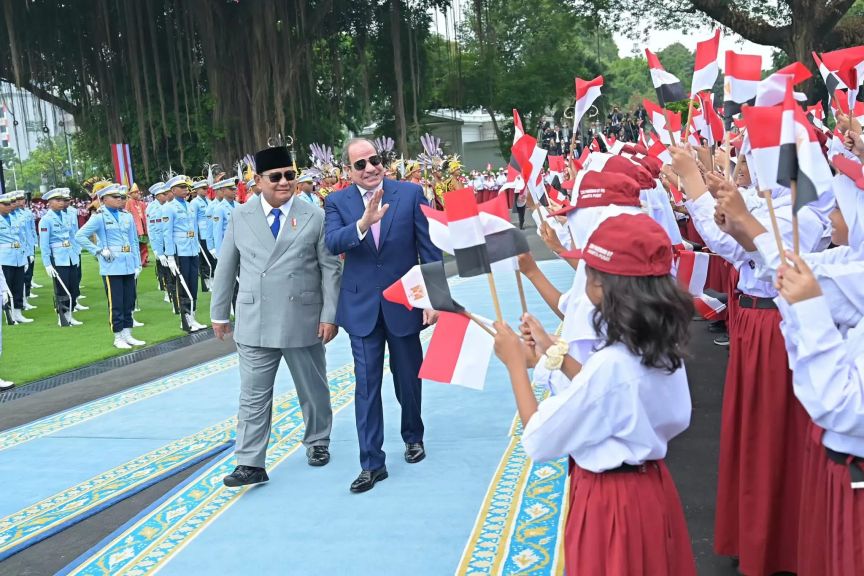 جانب من الزيارة