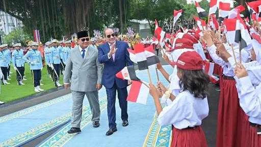 رئيسا مصر وإندونيسيا يؤكدان التزامهما بتعميق التعاون التجاري والمضي في مشروعات التصنيع... رئيسا مصر وإندونيسيا يؤكدان التزامهما بتعميق التعاون التجاري والمضي في مشروعات التصنيع المشتركة