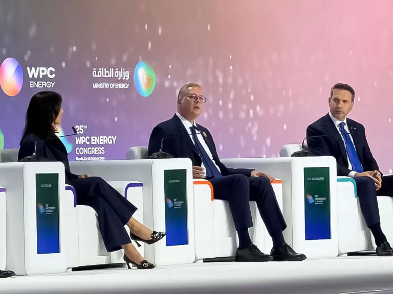وزير البترول خلال الجلسة