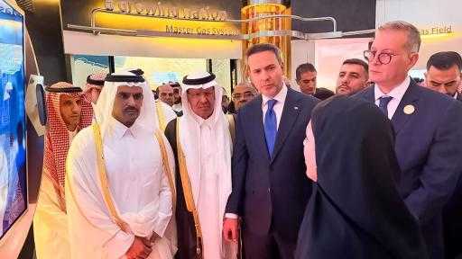 وزيرا البترول والكهرباء ووزير الطاقة السعودي يتفقدون الجناح المصري المشارك بمؤتمر البترول العالمي في الرياض| صور