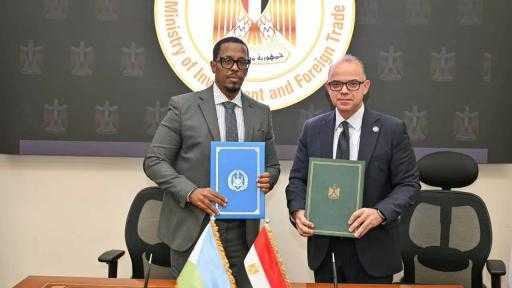 مصر وجيبوتي توقعان اتفاق إطاري لتعزيز التبادل التجاري وتشجيع الاستثمارات