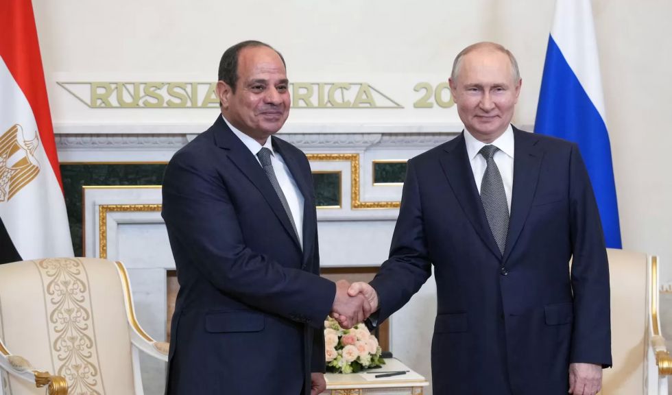 رئيسا مصر وروسيا