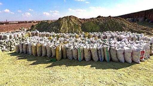 ضبط 3700 طن أسمدة بمصنع غير مرخص بالجيزة